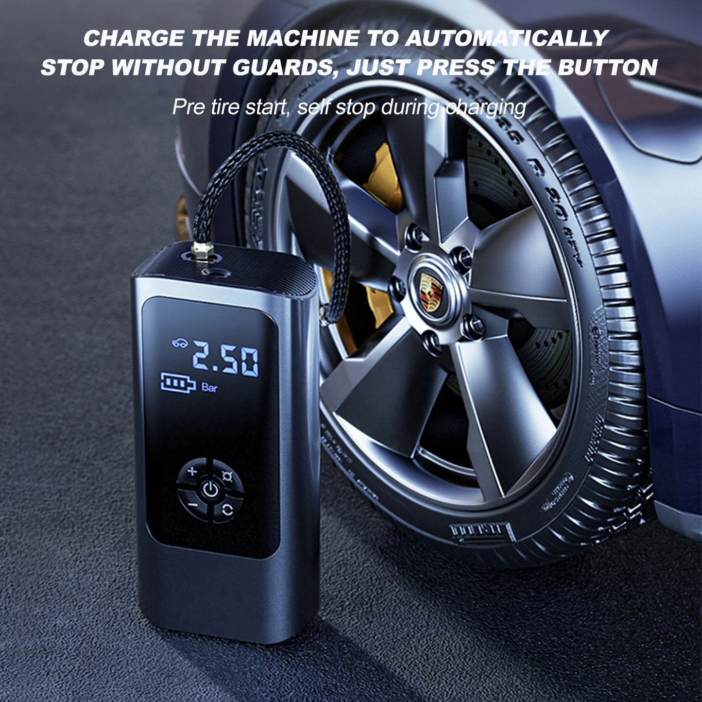 Portable Digital Car Tire Inflator