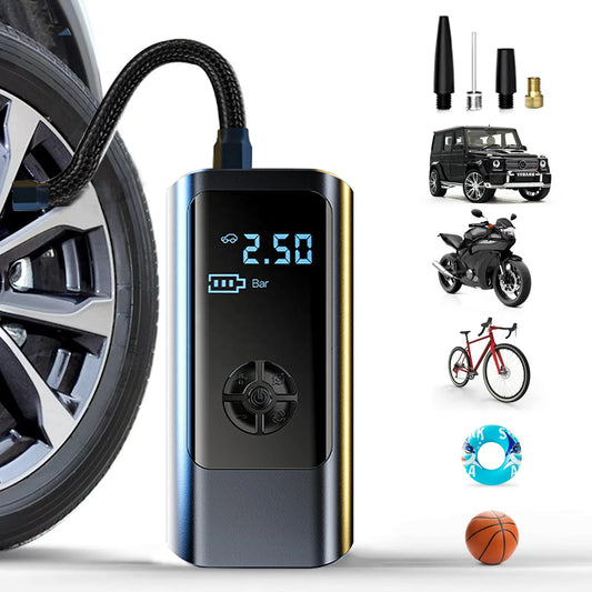 Portable Digital Car Tire Inflator